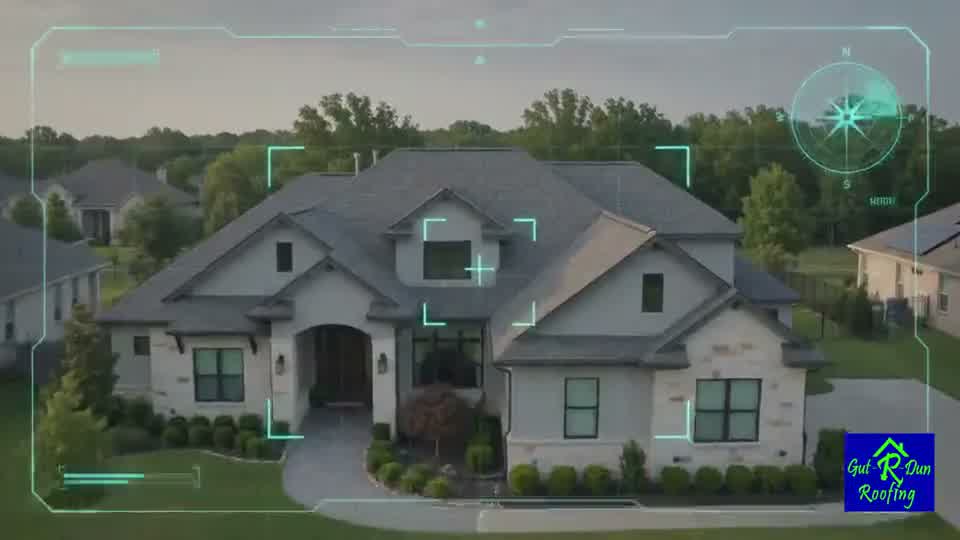 Drone roof inspection for overlay eligibility