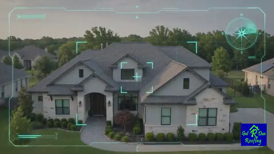 Drone roof inspection for overlay eligibility