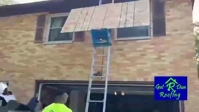 Roof maintenance checkup