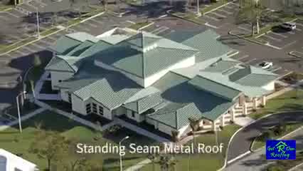Standing seam metal roof
