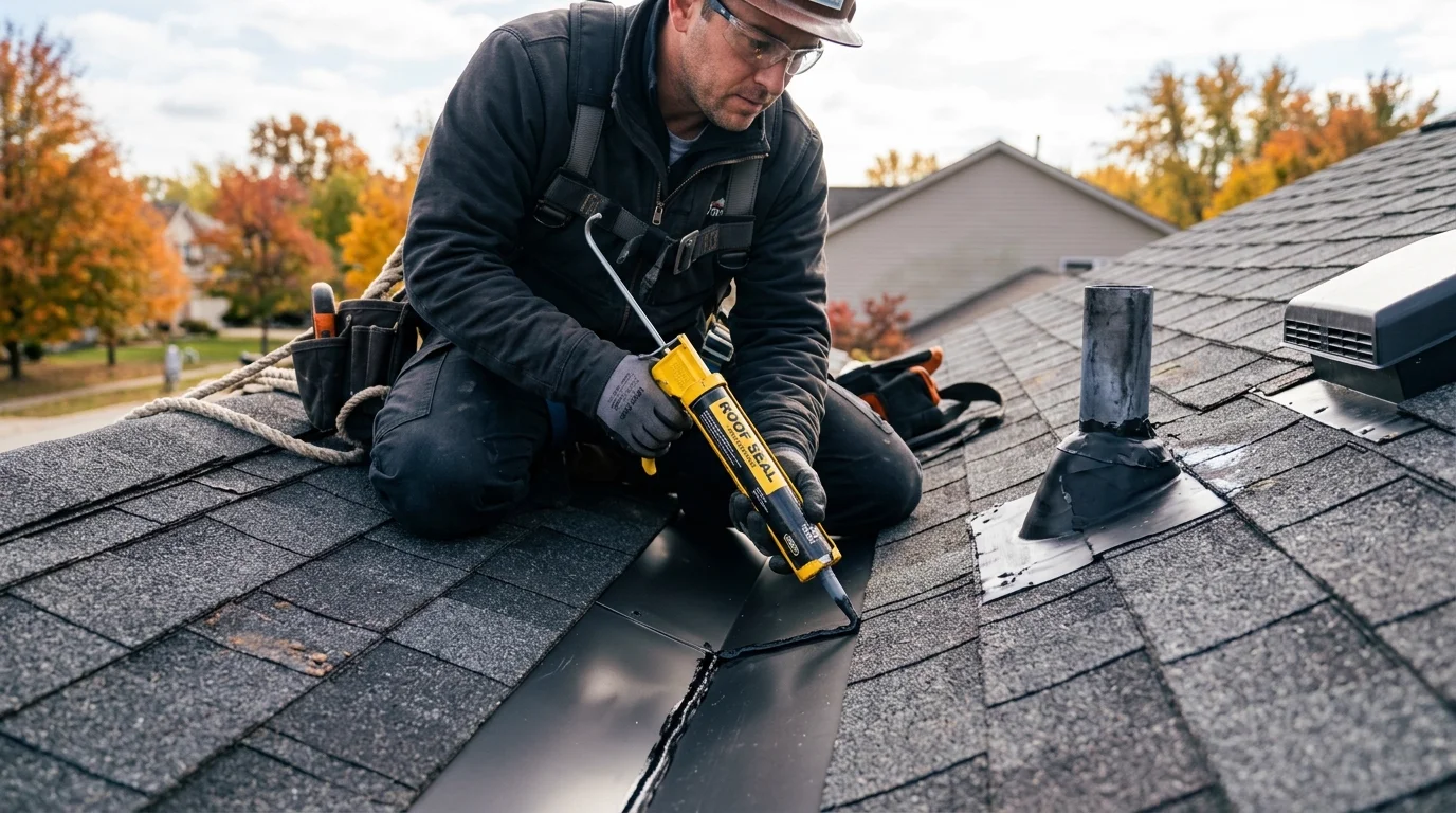 Complete Roof Sealing and Weatherproofing
